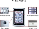 Access Control Metal 125KHZ