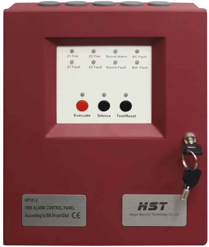 HST Conventional - 2 Zones Fire Alarm Control Panel