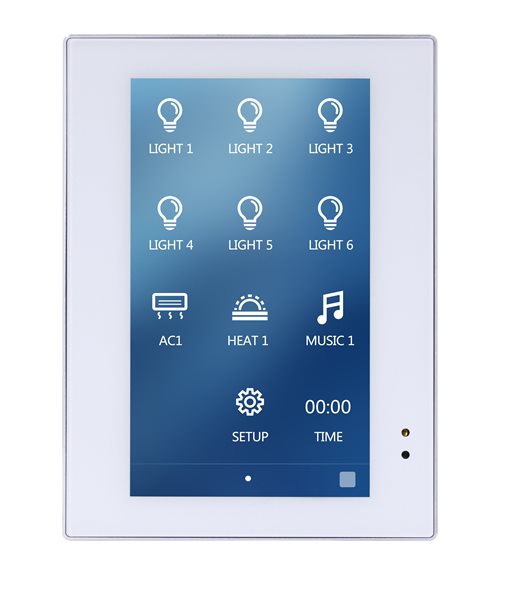 HDL - Enviro Touch Screen 4.3 inch with Metal Frame