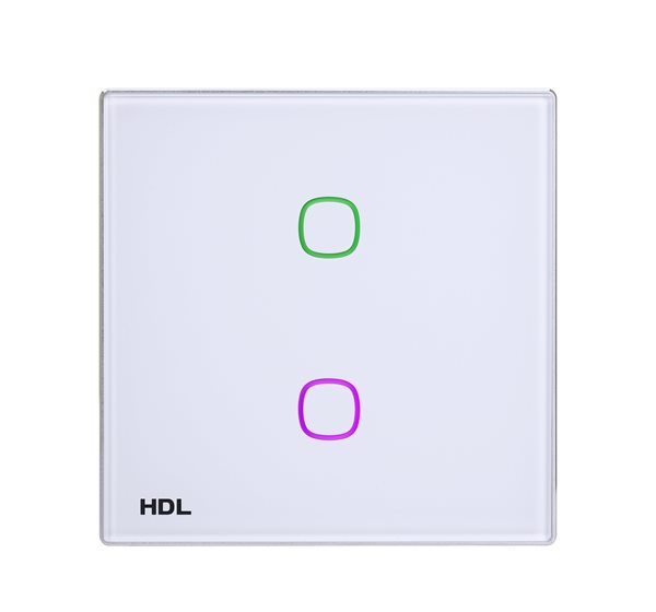 HDL - iTouch 2-Buttons Touch Panel EU