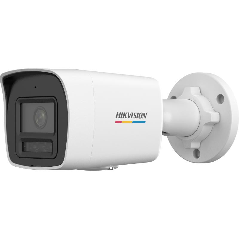 Hikvision - 4 MP ColorVu with Smart Hybrid Light Fixed Bullet Network Camera