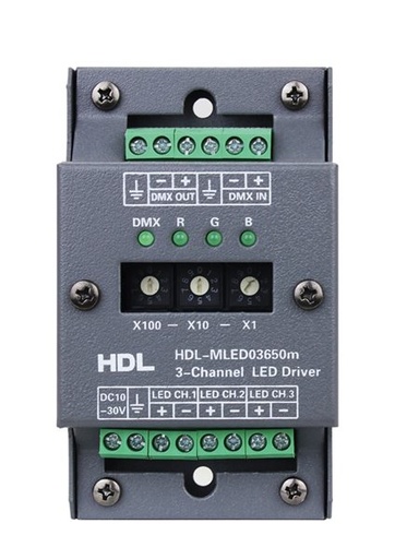 [HDL-MLED03650MA] HDL - 3CH 650mA LED Driver