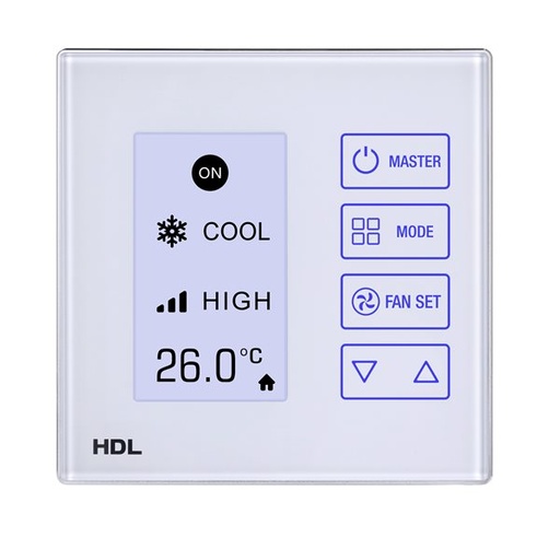 [HDL-MPTAC01.48-A] HDL- LCD Touch Thermostat - EU