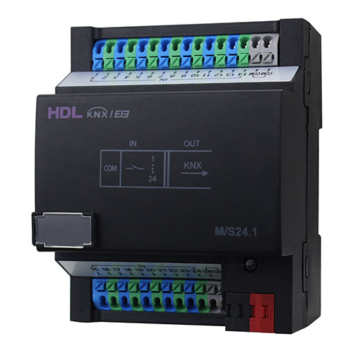 [M/S24.1] HDL KNX - 24 Zone Dry Contact Module